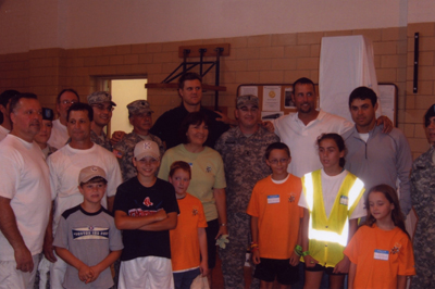 The Volunteers with Jonathan Papelbon, and Tim Wakefield