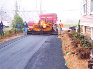 One of Our Paving Trucks