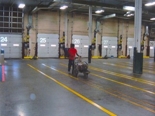 Warehouse Line Striping